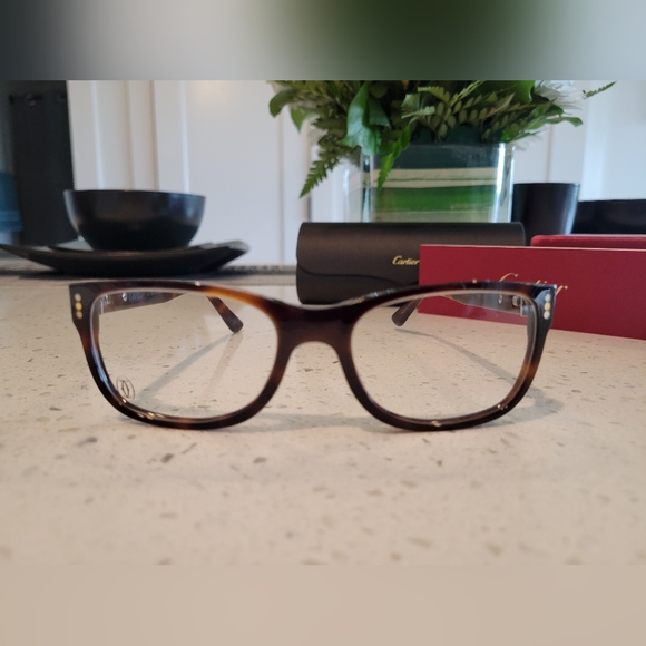Tortoise Cartier Fashion Eyewear - Picture 6 of 8